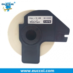 10PK EUCCOI DK-11204 0.66 in x 2.1 (White, 400 Labels) Label Rolls
